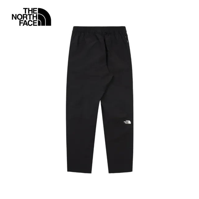 【The North Face 官方旗艦】北面女款黑色吸濕排汗戶外徒步長褲｜8CJTJK3