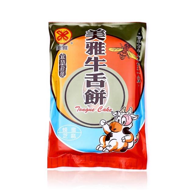 【美雅宜蘭餅】優質牛舌餅-蜂蜜芝麻x15包