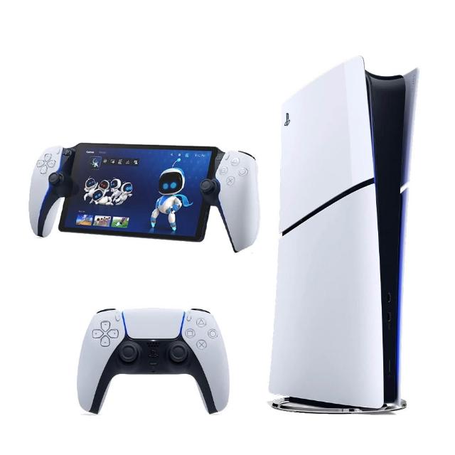 【SONY 索尼】New PS5 光碟版主機(PS5 Slim)+《PlayStation Portal - Remote Player 遙控遊玩機》