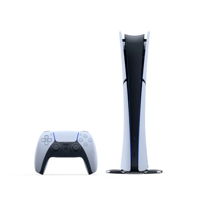 【SONY 索尼】New PS5 數位版主機(PS5 Slim)+專用 Ultra HD Blu-ray 光碟機