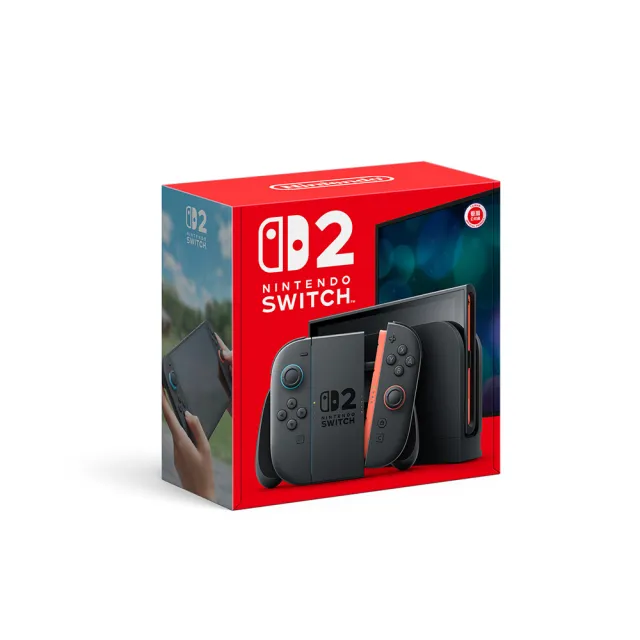 【Nintendo 任天堂】Switch 2 主機+《NS2歡迎光臨！塔麻歌子開心鎮》+《9H鋼化貼》