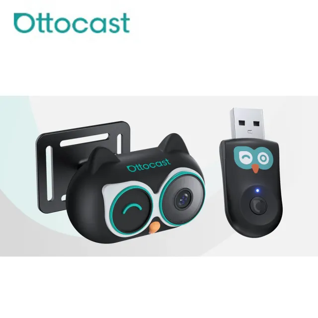 【ottocast】汽車嬰兒後座車內守護安全監視器無線Carplay (公司貨)