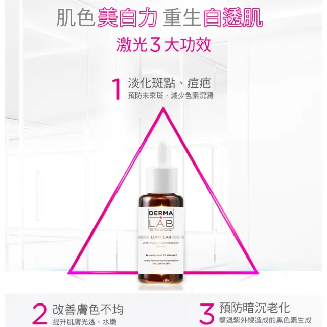 【DermaLab 德美醫研】美白C光透淡斑精華25g