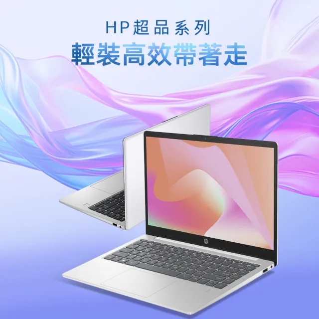 【HP 惠普】14吋Core Ultra 7-155H輕薄效能筆電(Laptop 14-ep1205TU/24G/512G SSD/W11/星河銀)
