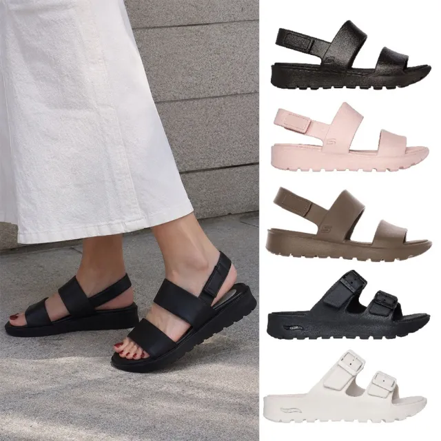 【SKECHERS】女款 輕量防水涼鞋 拖鞋 輕便涼鞋 避震緩衝 (多款)
