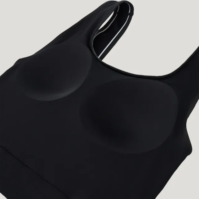 【adidas 愛迪達】背心 女 慢跑 WAISTBAND TANK 黑 LF4590