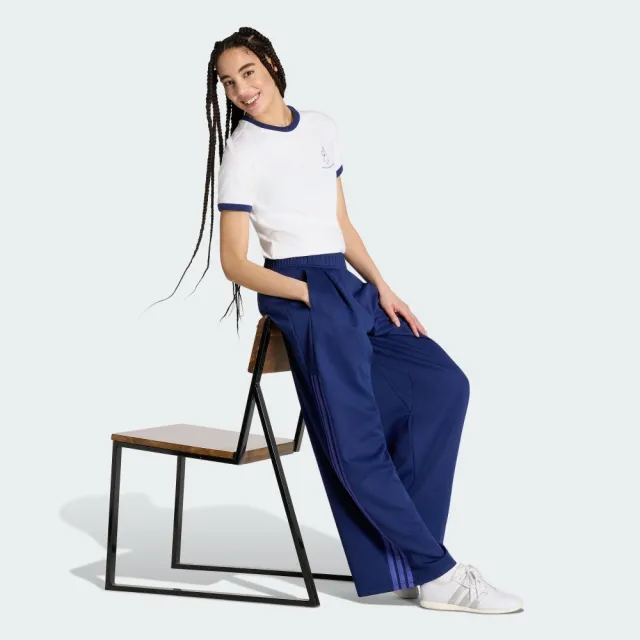 【adidas 愛迪達】短袖上衣 女 亞規 ANIMAL POP T 白 KT2777