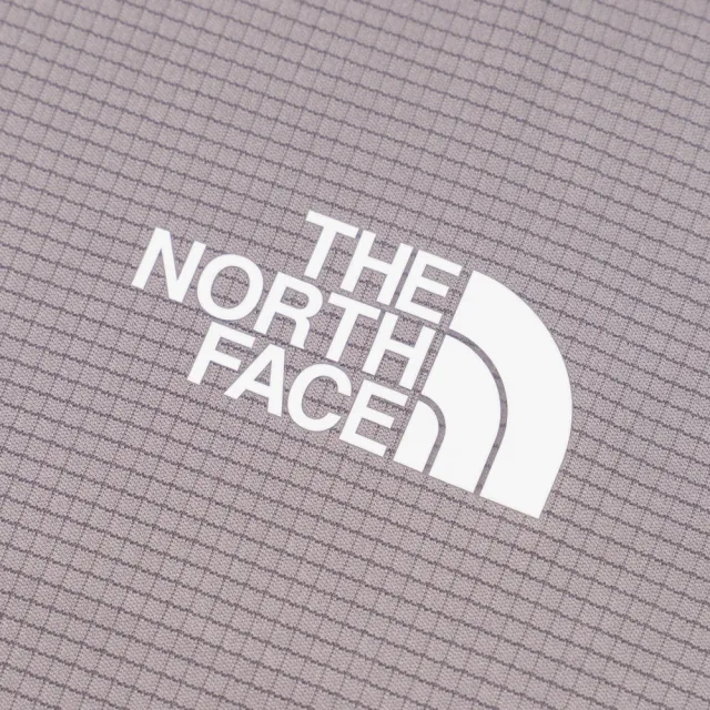 【The North Face】北面男款灰色LIGHTRANGE速乾防曬短袖T恤|83TOG7O