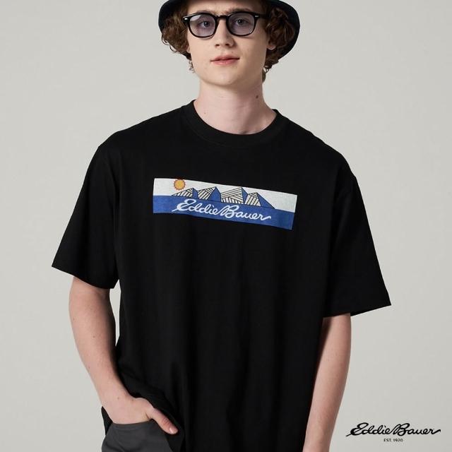 【Eddie Bauer】JAPAN EDITION 中性經典LOGO刺繡/印花T恤 任選