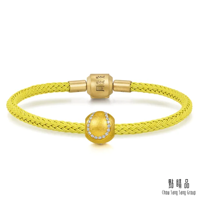 【點睛品】Charme 星耀網球 鑽石黃金串珠(7月新品)