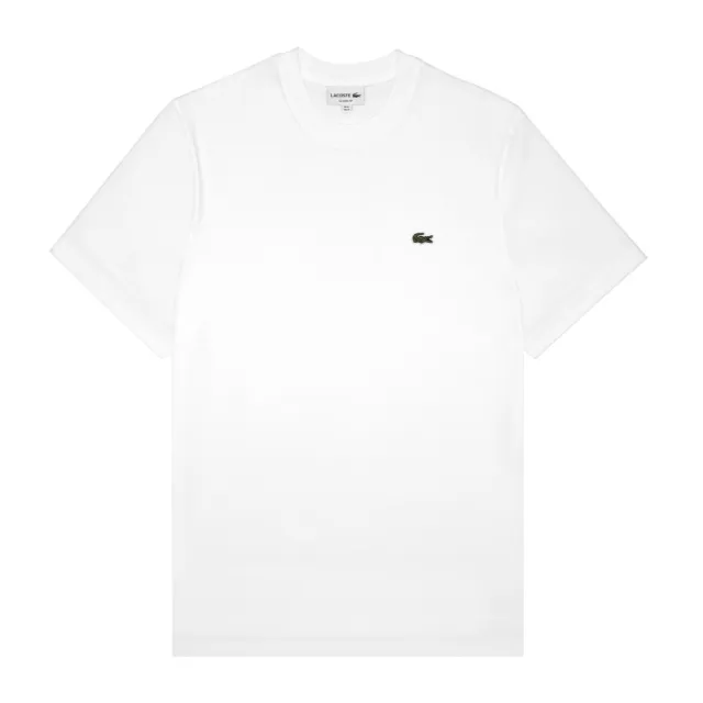 【LACOSTE】CLASSIC FIT 圓領短袖T恤(經典版型 LACOSTE鱷魚)
