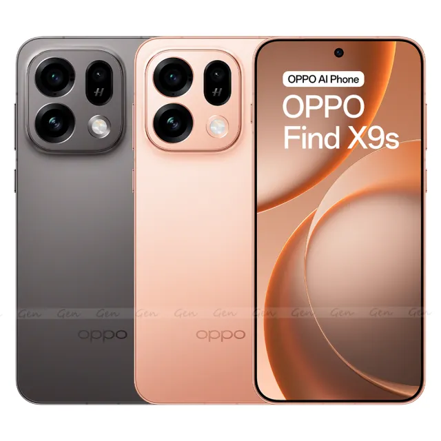 【OPPO】Find X9s 5G 6.59吋(12G/256G/聯發科天璣9500s/5000萬鏡頭畫素)