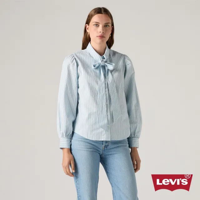 【LEVIS】Judice 西部領結襯衫 女生上衣 人氣新品 007XN-0002