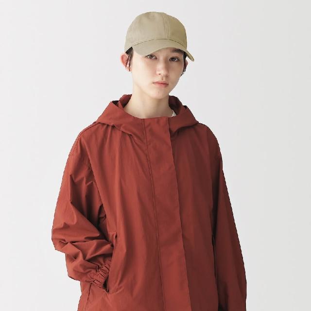 【MUJI 無印良品】棉斜紋織棒球帽55-59cm (黑色/米色/暗藍/深摩卡棕)