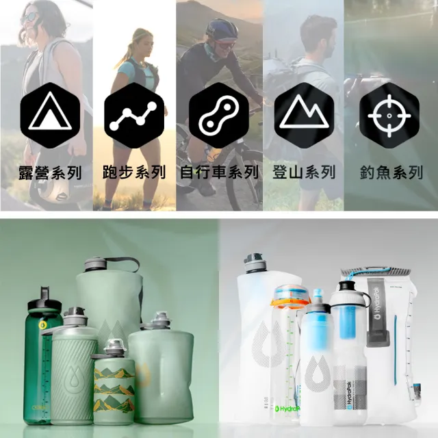 【HydraPak】SPEED CUP 軟式摺疊隨行杯 雙入組(自行車/馬拉松、跑步、單車、越野快速補給)