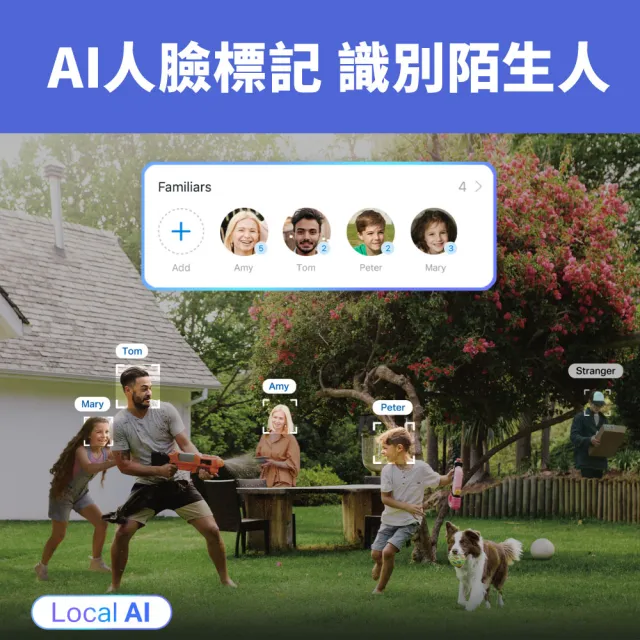 (三入組)【TP-Link】4K 800萬畫素 Wi-Fi可旋轉室外監視器 人臉辨識(Tapo C560WS)