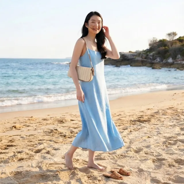 【JOYFUL LIFE 特樂生活】大容量度假休閒編織包 草編包(單肩包 斜背包 托特包 手提包)