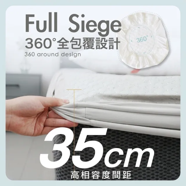 【日禾家居】買一送一 3M石墨烯鋪棉防水保潔墊-均價(單/雙/加大_多色任選)