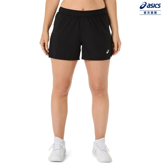 【asics 亞瑟士】網球 2IN1 短褲 女款 海外版型 網球下著(2042A375-001)