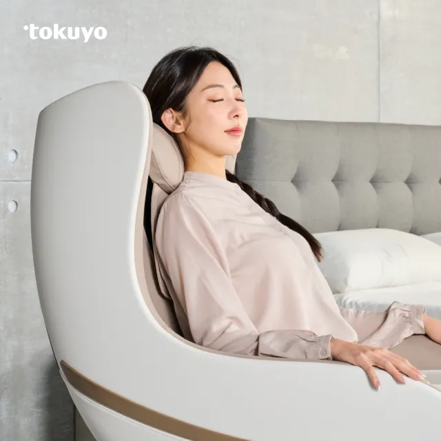 【tokuyo】預購加贈Q頸枕☆ Mini 玩美椅 3+ 按摩椅 TC-272(類貓抓皮款/APP操控/皮革5年保固)