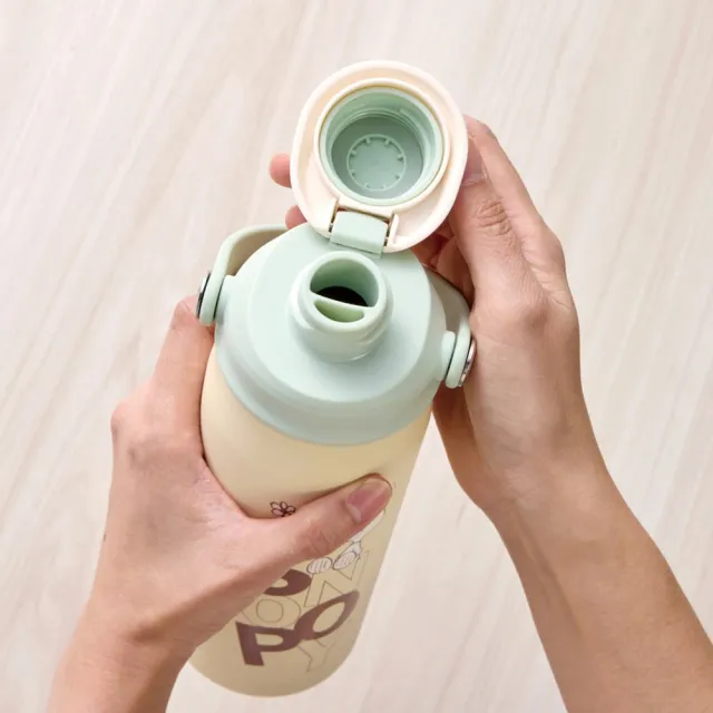 【CorelleBrands 康寧餐具】Snapware SNOOPY手提運動瓶600ml-兩款任選