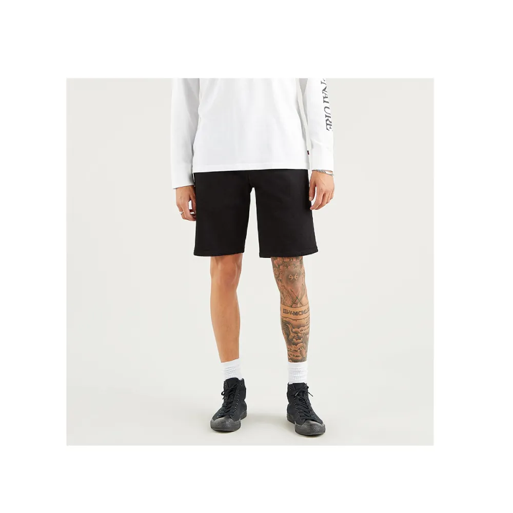 【LEVIS】男款 405低腰膝上彈性牛仔短褲 熱賣單品 39864-0037