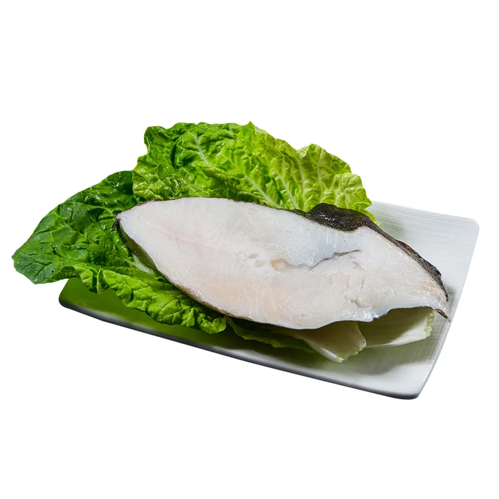 【急鮮配-鮮綠生活】嚴選鮮切大比目魚切片(250g/片 共12片-凍)