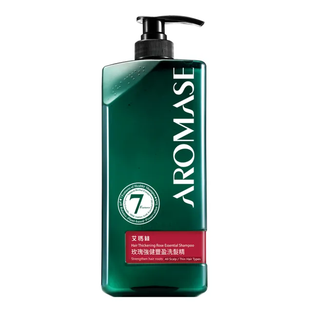 【Aromase 艾瑪絲】洗髮精 1000mL 3入組 任選(高效控油、強健豐盈、草本去屑)