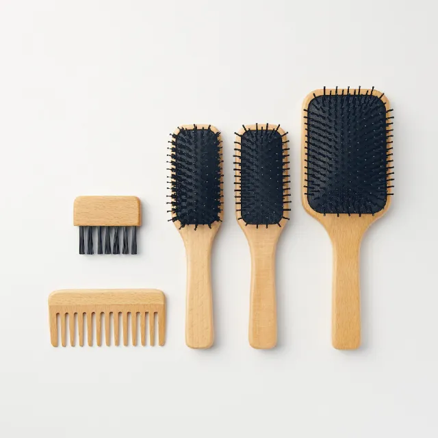 【MUJI 無印良品】山毛櫸髮梳/全長約20cm