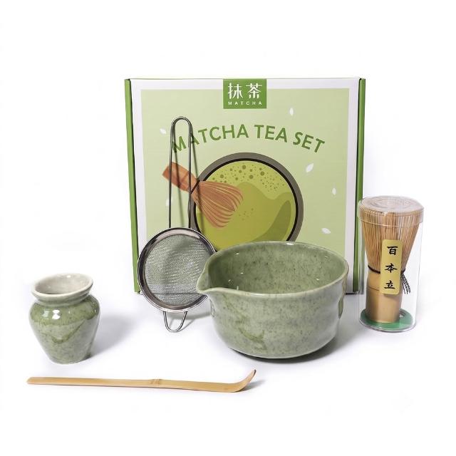 【上手家居】抹茶五件套茶具(抹茶工具/抹茶刷/抹茶用具/抹茶碗/茶筅)