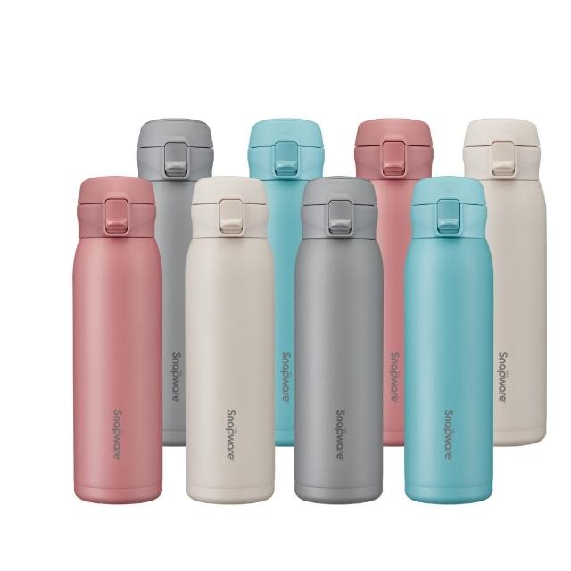 【CorelleBrands 康寧餐具】2入組 316不鏽鋼彈跳保冰保溫杯680ml(四色任選)