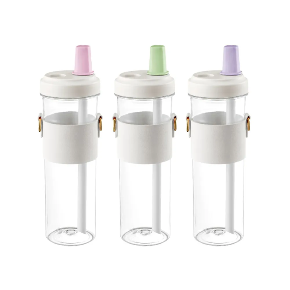 【LEMANI 樂曼尼】大口徑吸管珍珠杯 900ml LM-CH900(附可調節背帶)