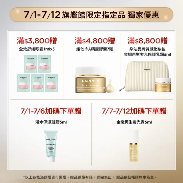 【DARPHIN 朵法】C＆E膠囊入門組(維他命C＆E精露膠囊60顆)