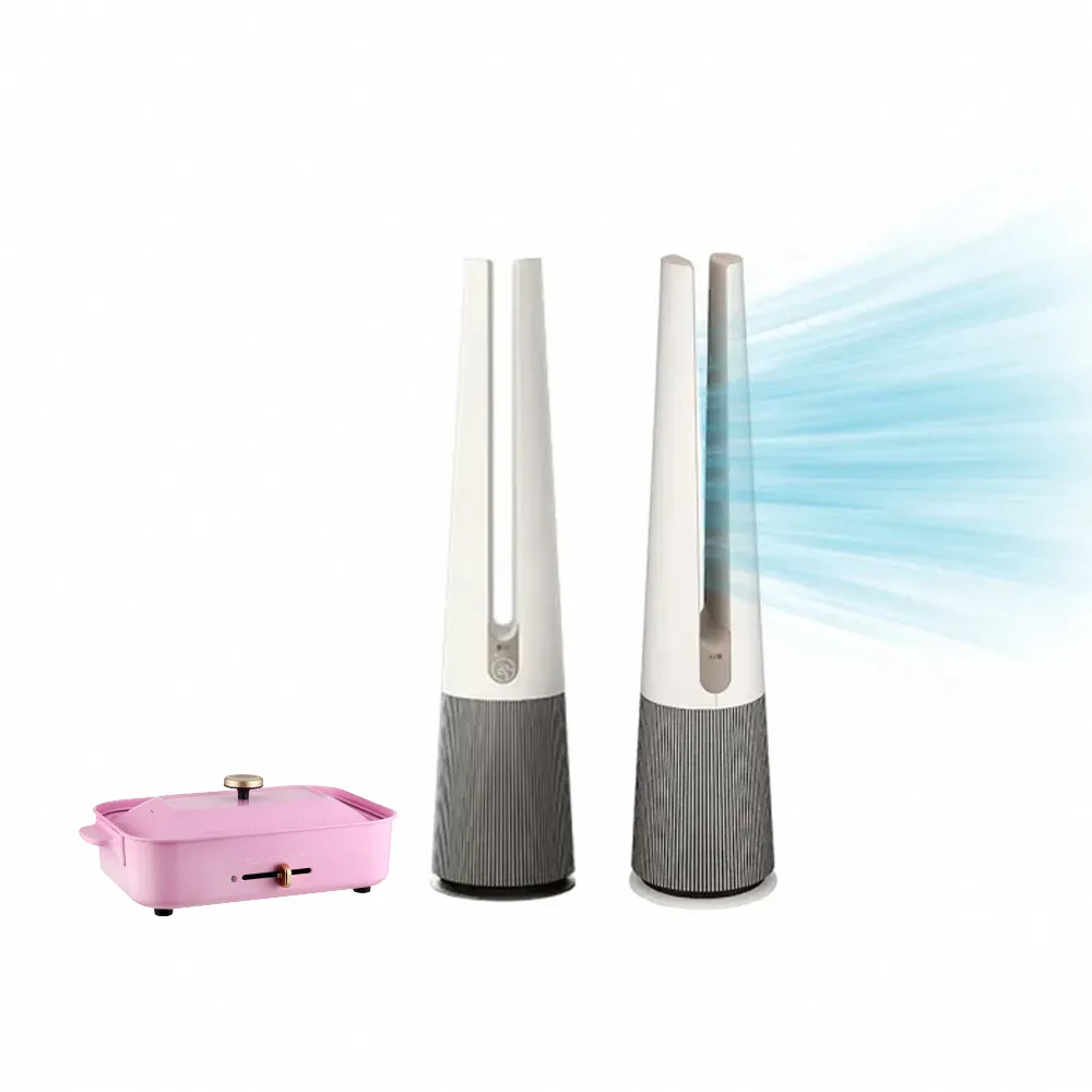 【LG 樂金】PuriCare  AeroTower Hit 風革機-二合一涼風系列清淨機 FS151PBK0 /經典版(象牙白)