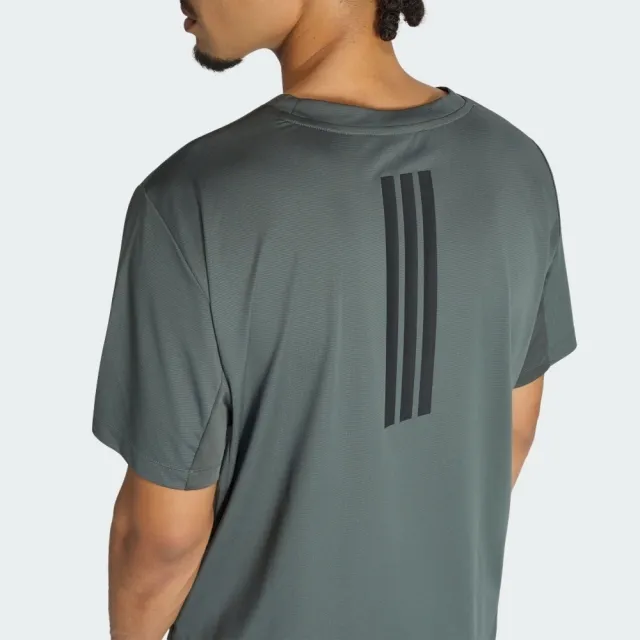 【adidas 愛迪達】D4t Primelift T 男 T恤 運動上衣 休閒短袖 橄欖綠 亞版(KS1147)