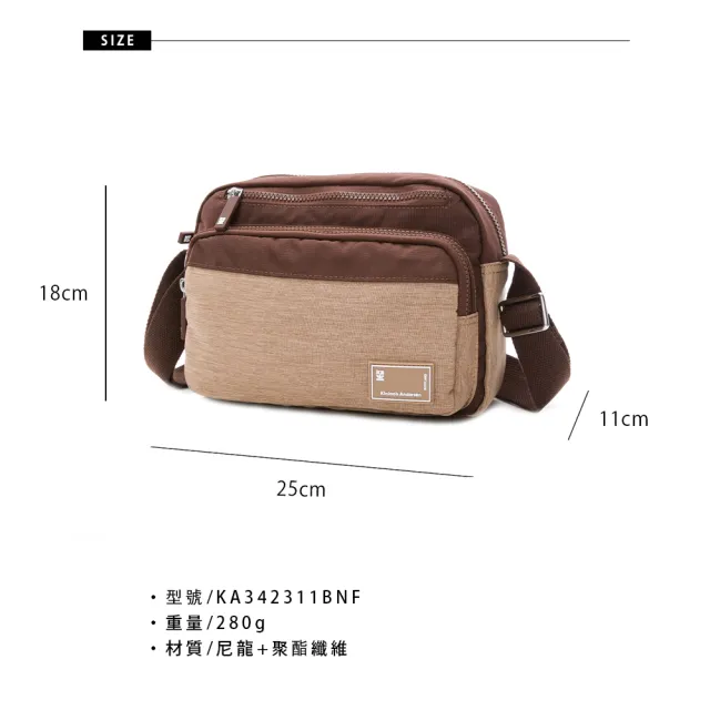 【金安德森】Macchiato 百搭造型斜側包(多色任選)
