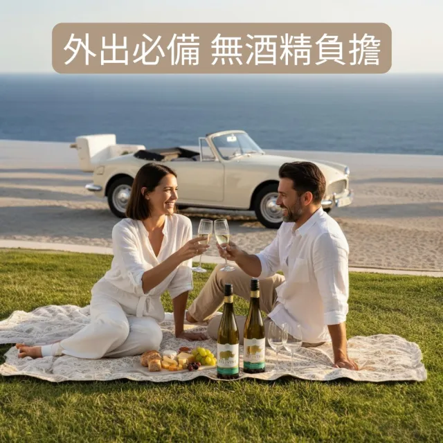 【DELIVINE 德易喝】紅白無酒精葡萄酒 4入組合