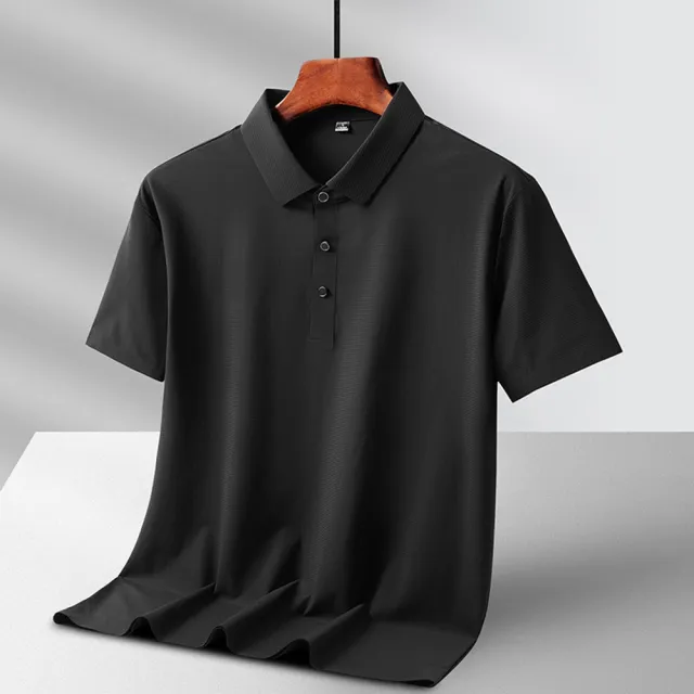 【巴黎精品】現貨限搶 POLO衫短袖上衣(無痕休閒速乾涼爽男裝6色a1eo12 2G)