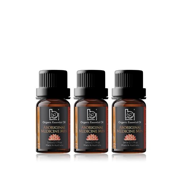 【Bonnie House 植享家】有機金藥檀複方純精油5ml(三入組)