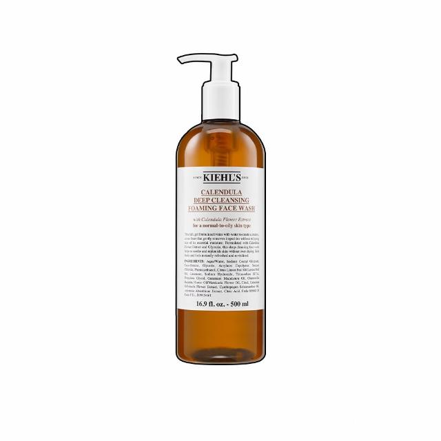 【Kiehl’s 契爾氏】官方直營 金盞花泡泡潔面凝露500ml(Kiehl’s/保濕 舒緩)