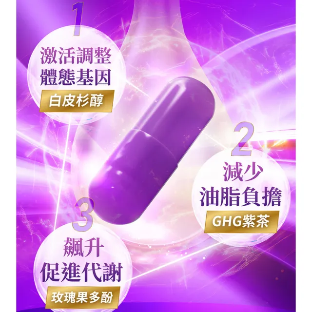 【iVENOR】專利玫瑰果多酚 紫孅果x8盒(紫茶 白皮衫醇 抑制囤積)