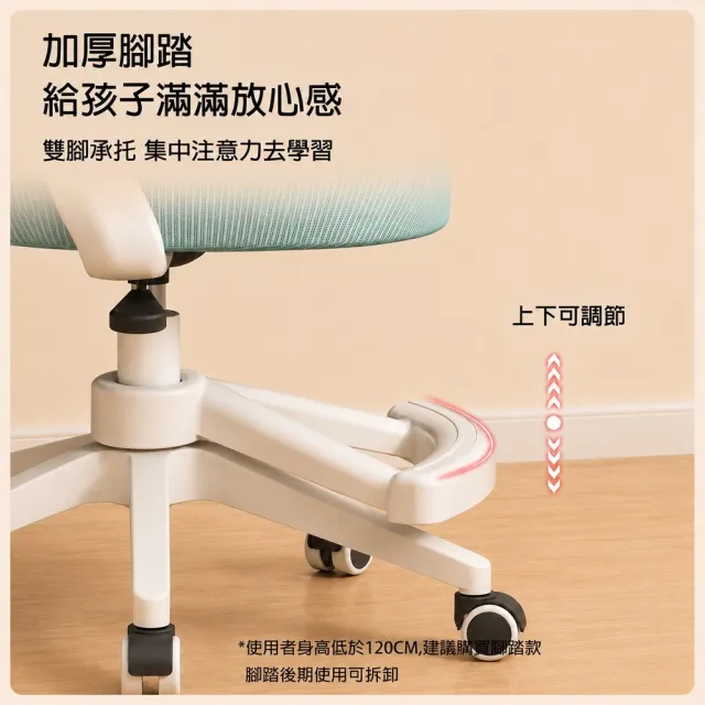 【kidus】100cm桌面兒童桌椅OT200+BF100+OA560(書桌 成長書桌 升降桌 兒童桌)