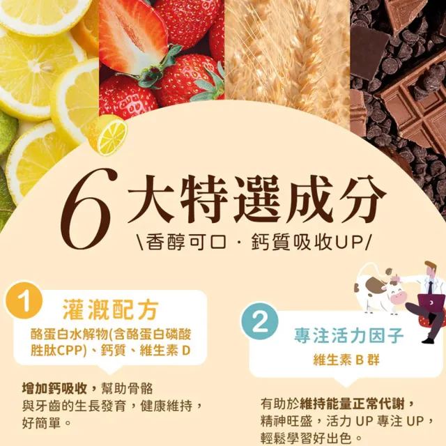 【易而善】調味奶粉隨手包30g×12入×2盒(草莓/果汁/麥芽/巧克力/4種口味各3入/易攜帶/可冰飲)