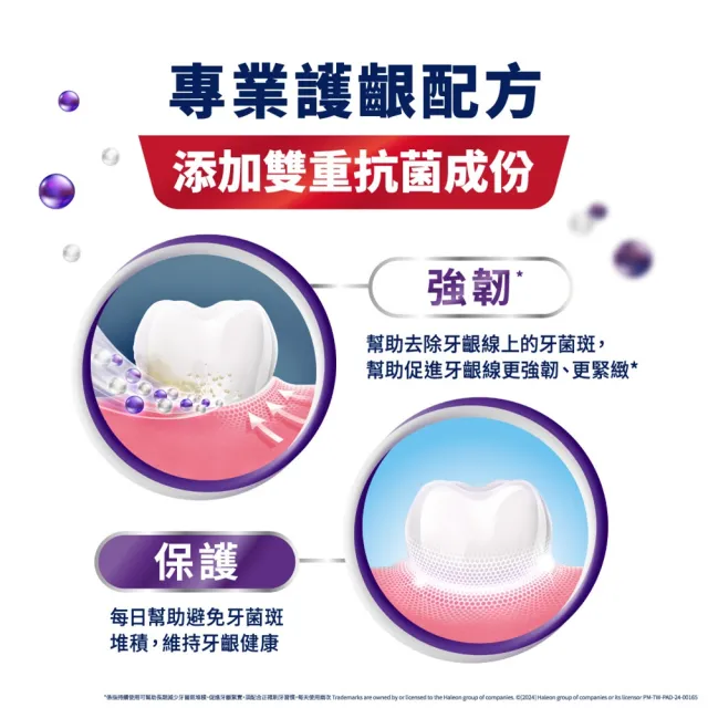 【Parodontax 牙周適】專業強韌護齦牙膏 100g X3入(清新薄荷/煥白去漬)