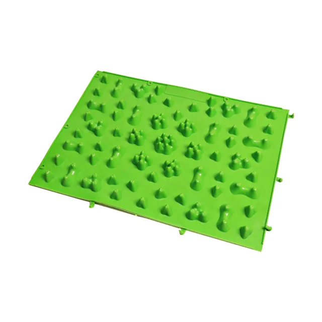 尖頭升級款腳底按摩器-4入組(按摩器 按摩板 指壓板 足底按摩器 穴道按摩器 按摩地墊)