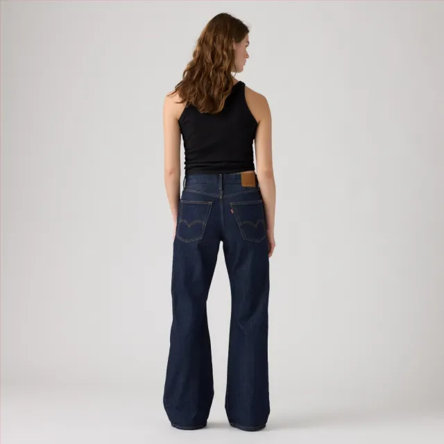 【LEVIS】Loose Boot低腰寬鬆靴型牛仔褲 / 原色 女生牛仔褲 人氣新品 005DO-0022