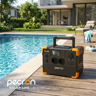 【Pecron】性能小鋼炮行動電站 1200W/614Wh E600LFP 行動電源 車宿露營儲能 大功率磷酸鐵鋰 防災備電