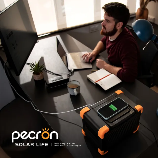 【Pecron】性能小鋼炮行動電站 1200W/614Wh E600LFP 行動電源 車宿露營儲能 大功率磷酸鐵鋰 防災備電