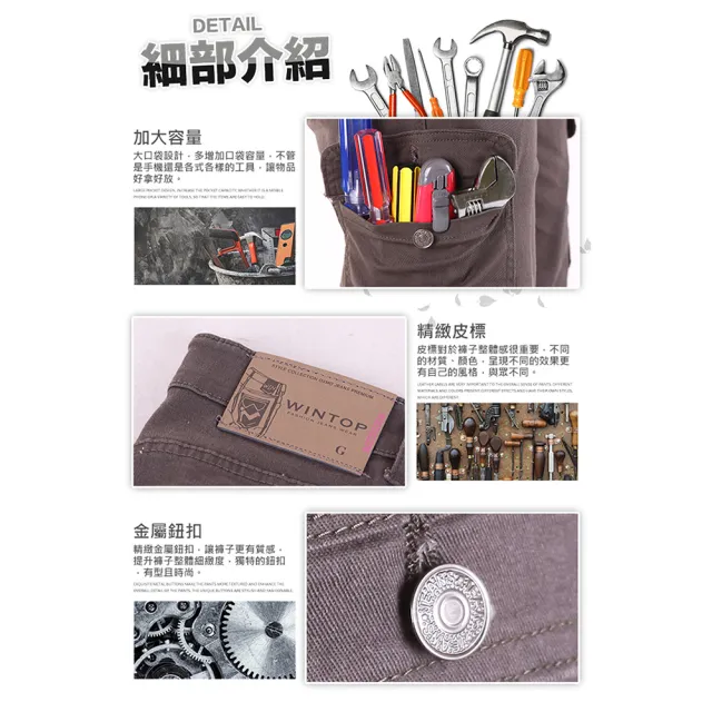 【YT shop】買一送一 SGS認證 超耐磨工作褲 防刀割 透氣不悶熱 伸縮彈性工作長褲(工作褲 耐磨褲 休閒褲)
