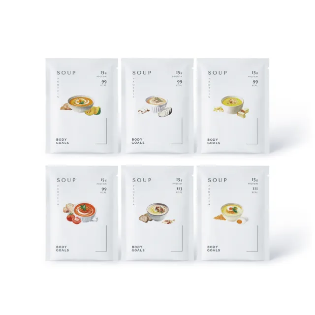 【Body Goals】高纖營養輕食餐 綜合組 60入組 29-30G/包